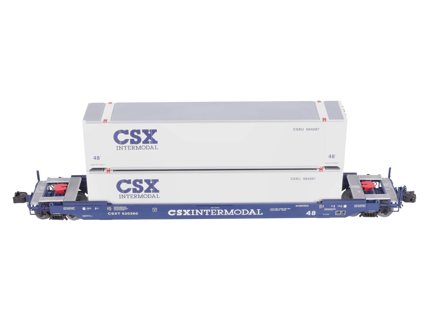 Lionel 2226591 O CSX Husky Stack Car #620360