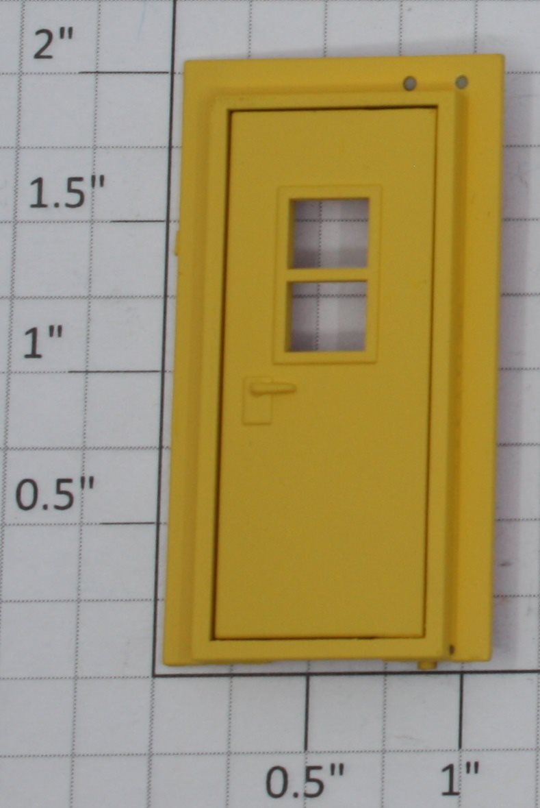 K-Line K767-01-02 Yellow Side Door and Frame Assembly