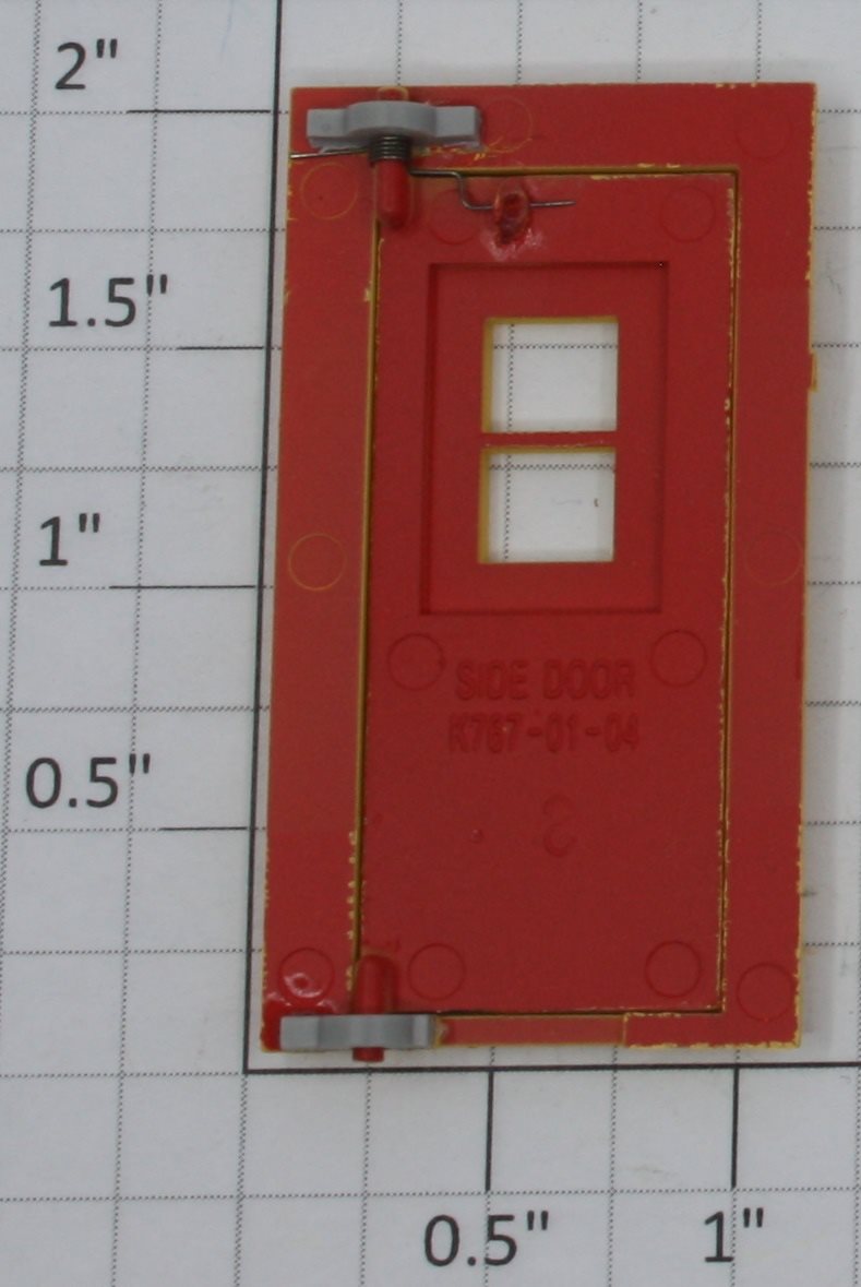 K-Line K767-01-02 Yellow Side Door and Frame Assembly