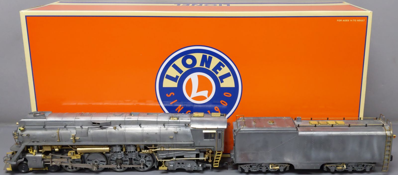 Lionel 6-11418 O Undecorated Pilot Legacy Scale 4-8-4 Gs-6 Steam Locomotive