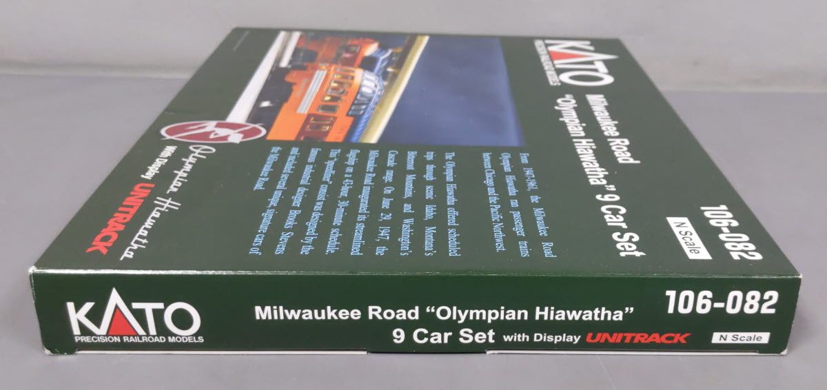 Kato 106-082-1 Milwaukee Olympian Hiawatha N Gauge Diesel
