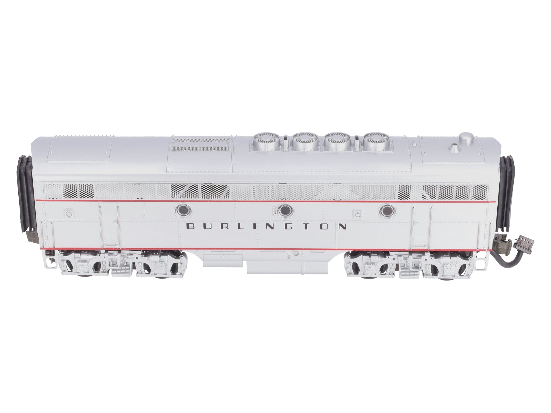 MTH 20-2085-3 O Gauge Burlington F-3 B-Unit Powered Diesel Engine LN/Box