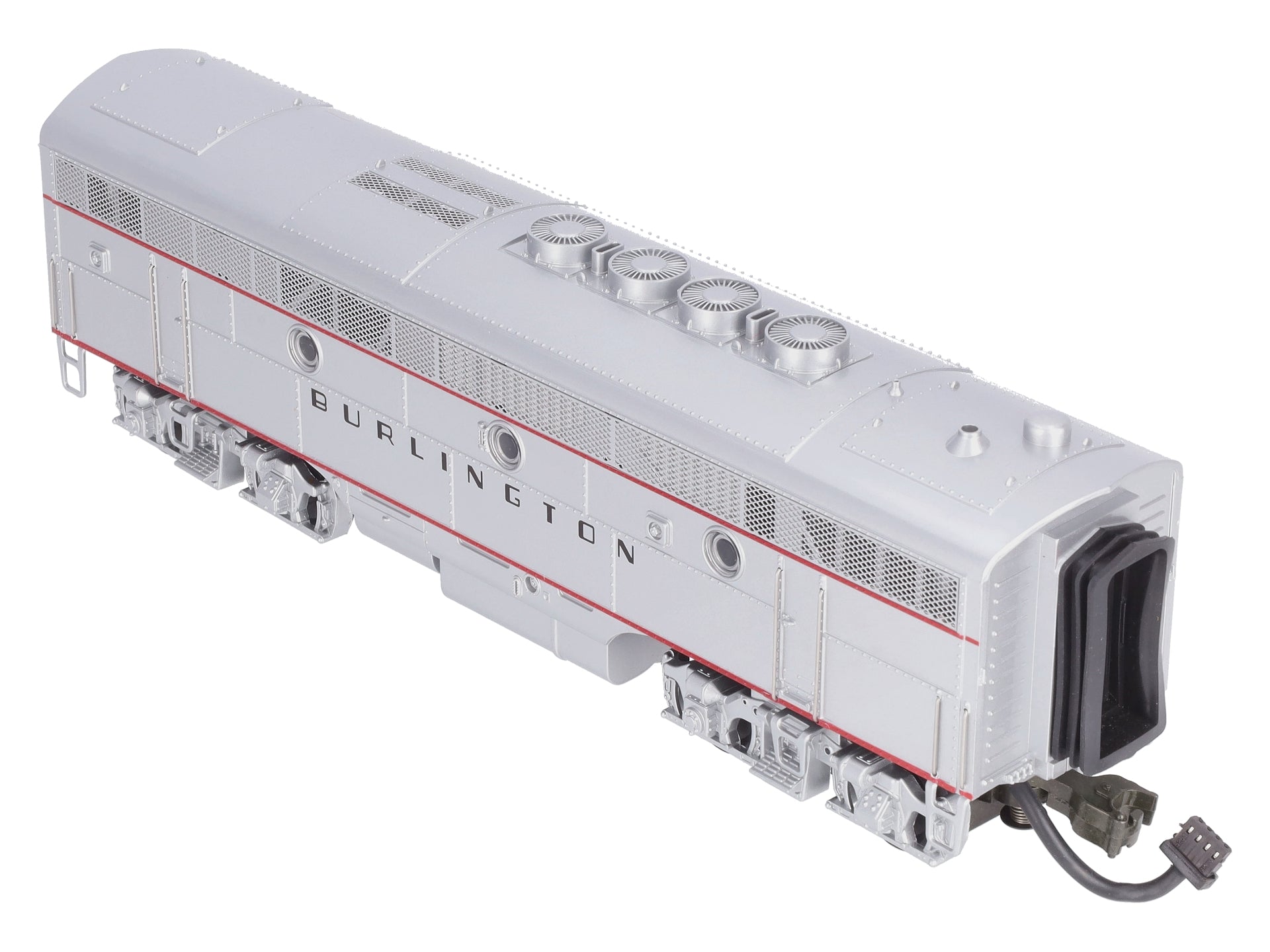 MTH 20-2085-3 O Gauge Burlington F-3 B-Unit Powered Diesel Engine LN/Box