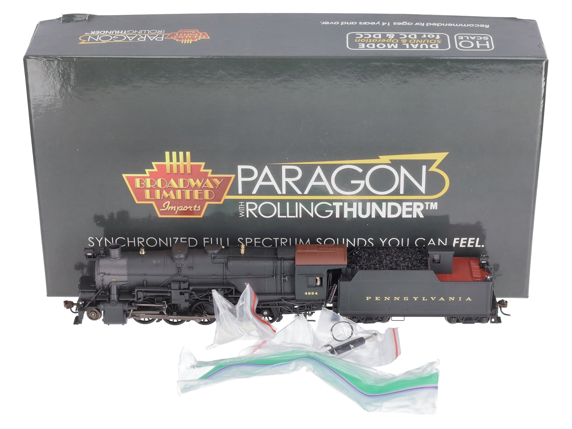 Broadway Limited 4180 HO Pennsylvania Railroad Class I1sa 2-10-0 #4664 w/DCC