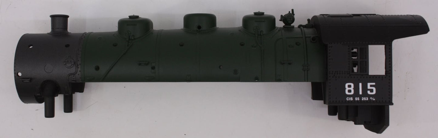 Lionel 38046-7 #815 0-8-0 Great Northern Upper Boiler Shell without Trim