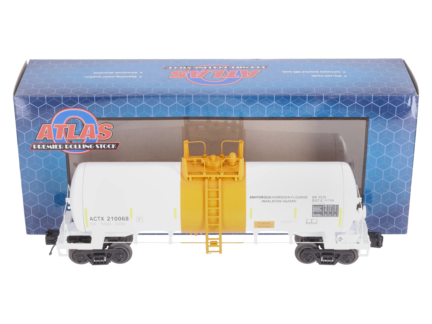 Atlas 3003035-2 O Honeywell ACTX Premier 40' Modern Tank Car #210068 LN/Box