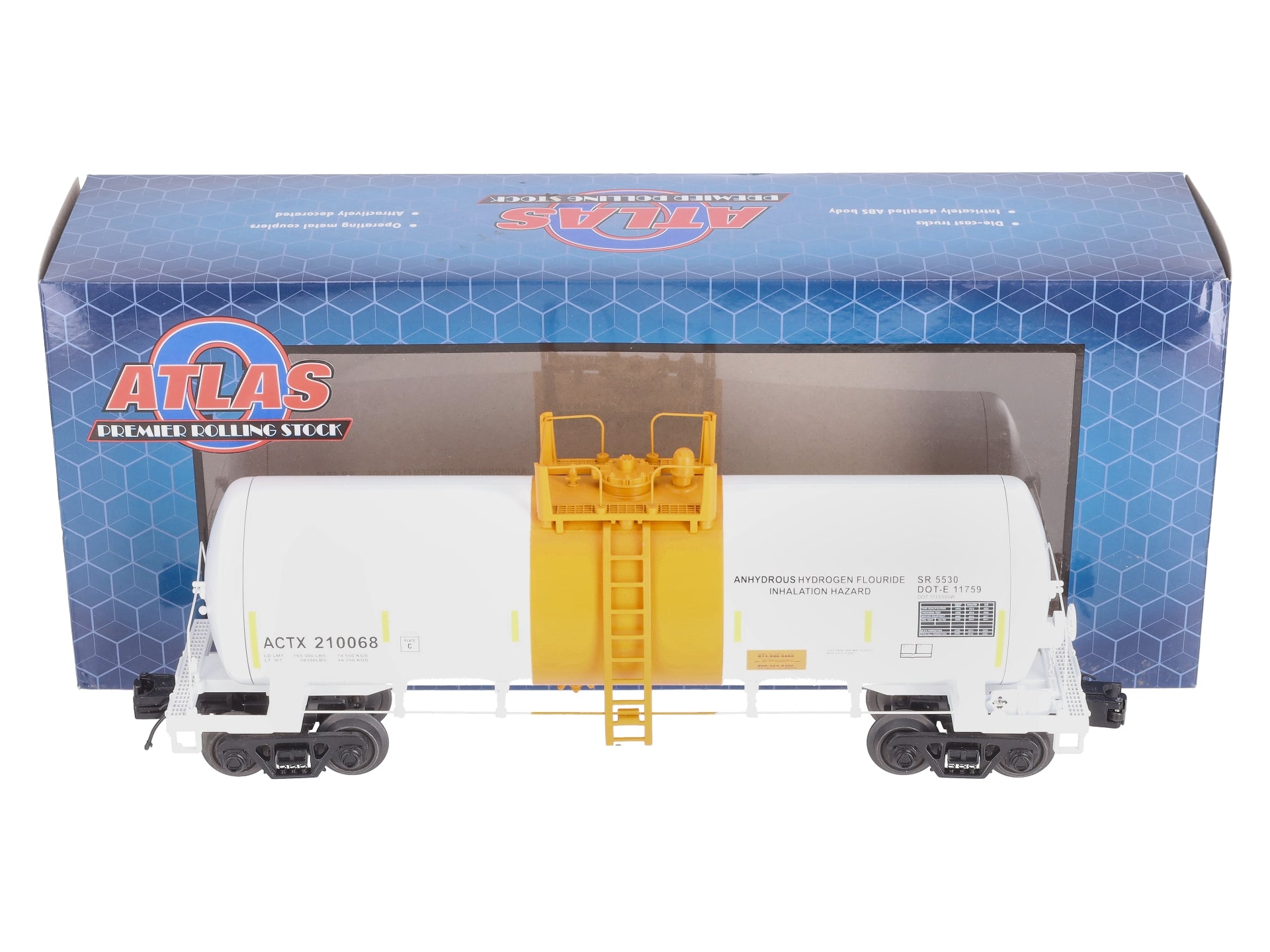 Atlas 3003035-2 O Honeywell ACTX Premier 40' Modern Tank Car #210068 LN/Box
