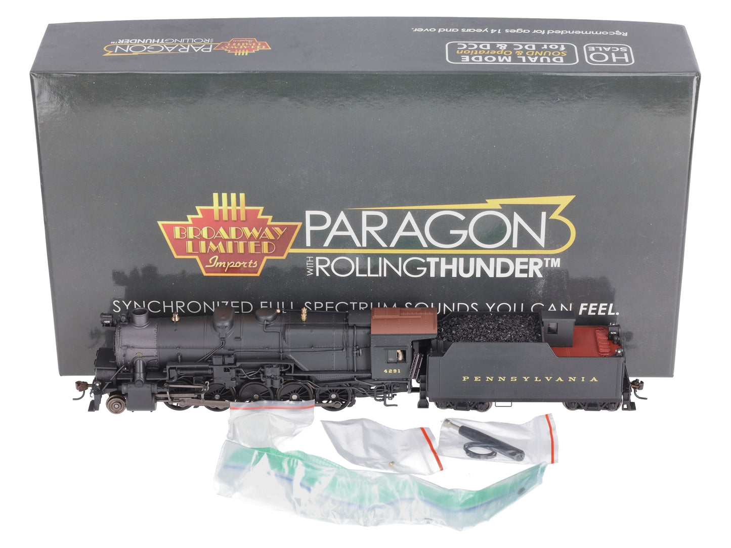 Broadway Limited 4178 HO Pennsylvania Railroad Class I1sa 2-10-0 #4291 w/DCC