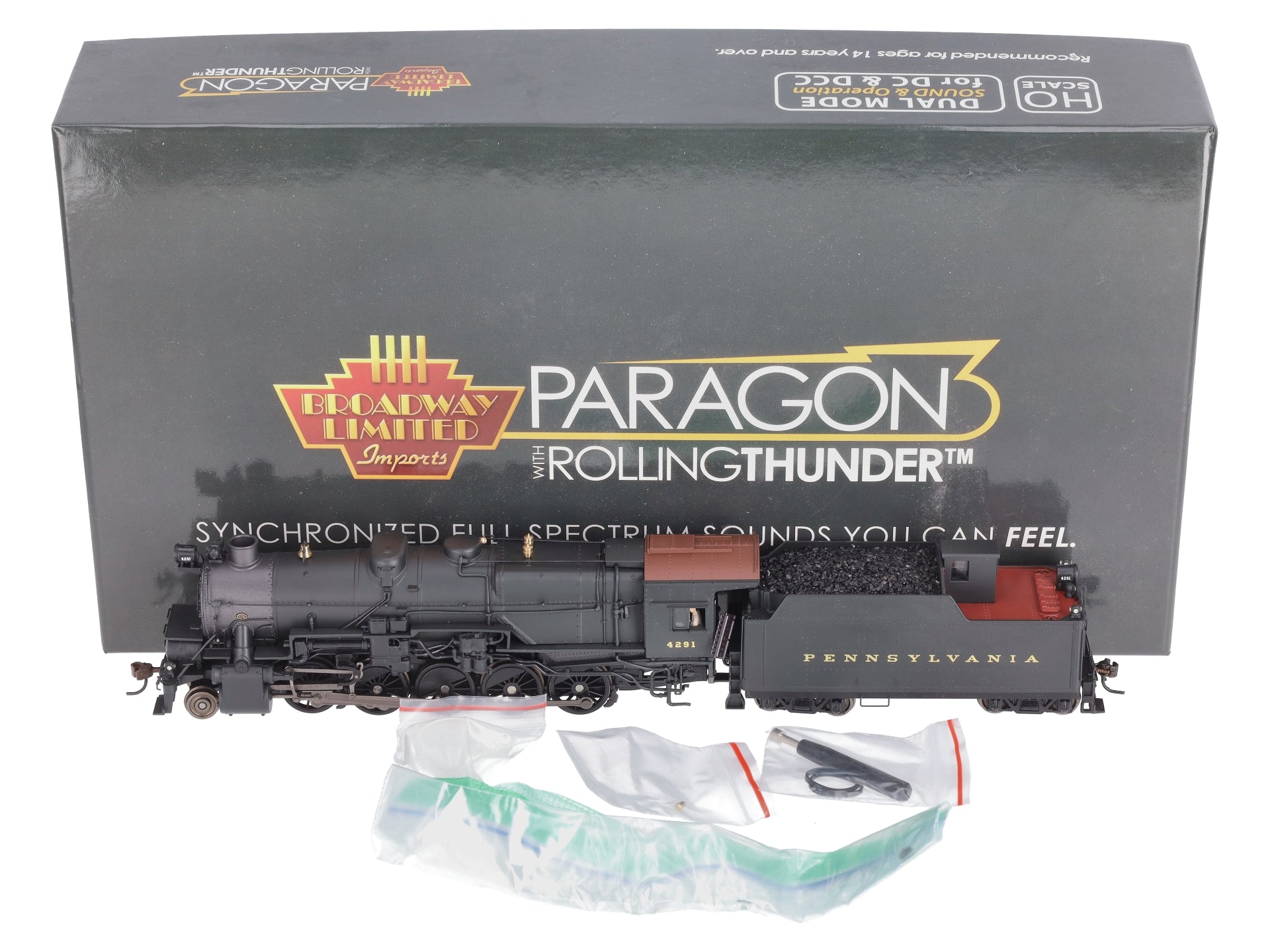 Broadway Limited 4178 HO Pennsylvania Railroad Class I1sa 2-10-0 #4291 w/DCC