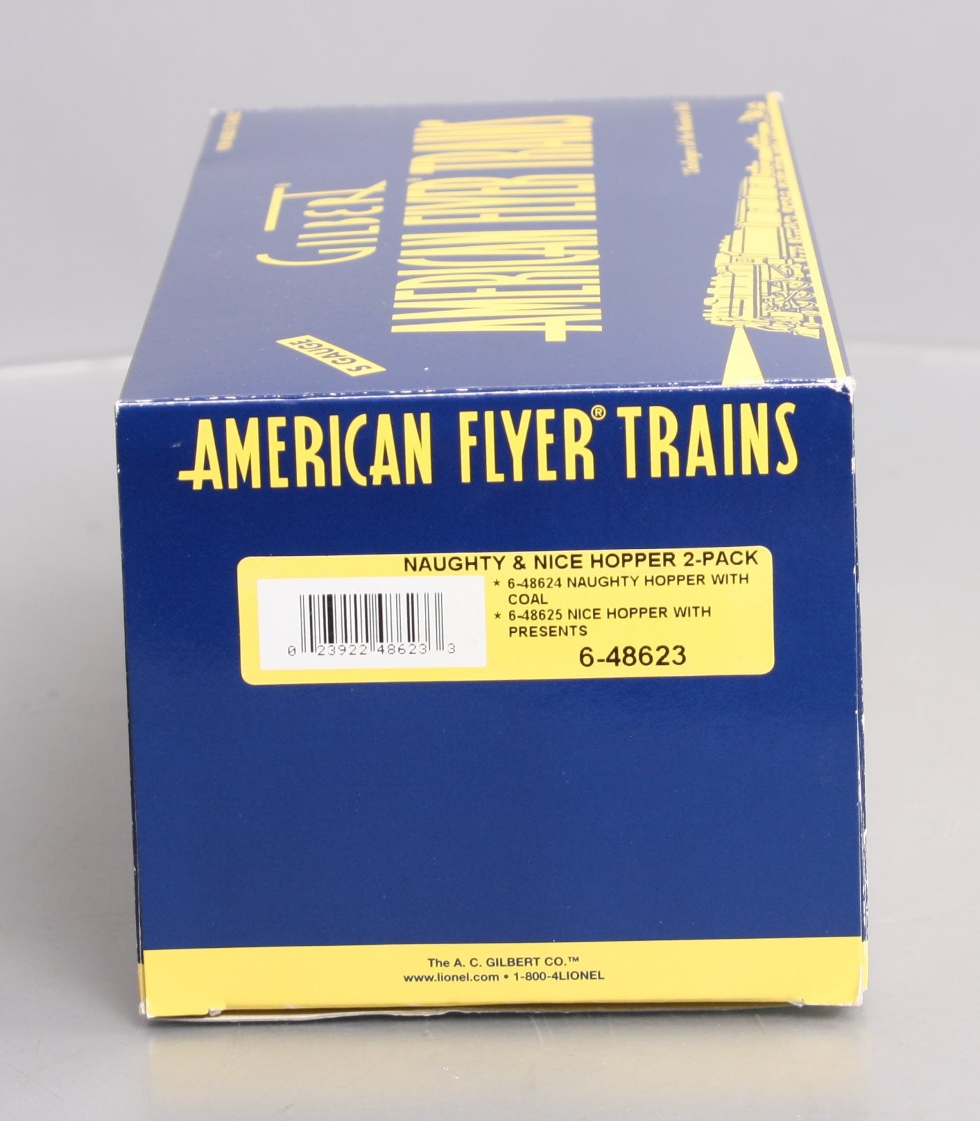 American Flyer 6-48623 S Scale Naughty & Nice Hopper #48624, 48625 (Set of 2)