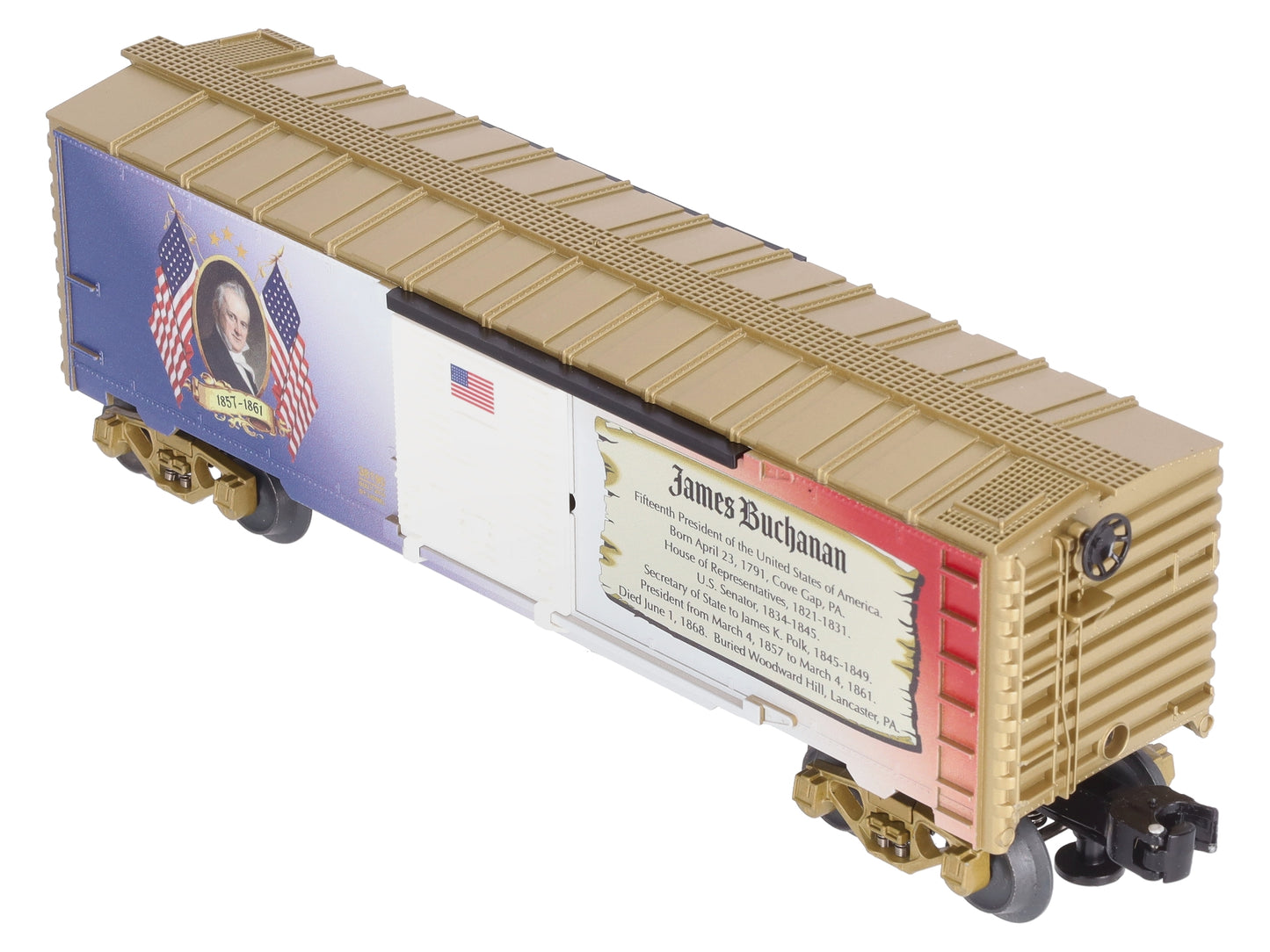 Lionel 1938190 O USA James Buchanan Presidents Boxcar