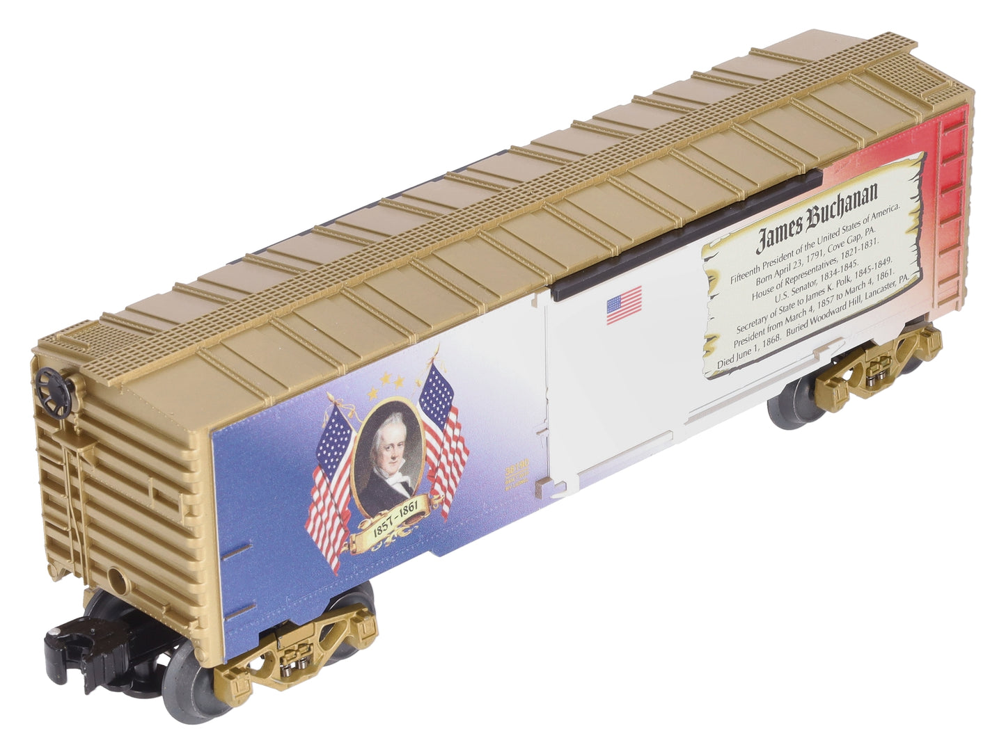 Lionel 1938190 O USA James Buchanan Presidents Boxcar