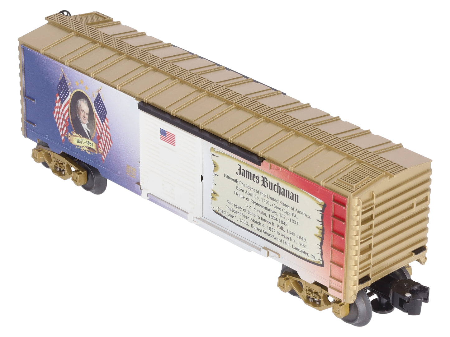 Lionel 1938190 O USA James Buchanan Presidents Boxcar