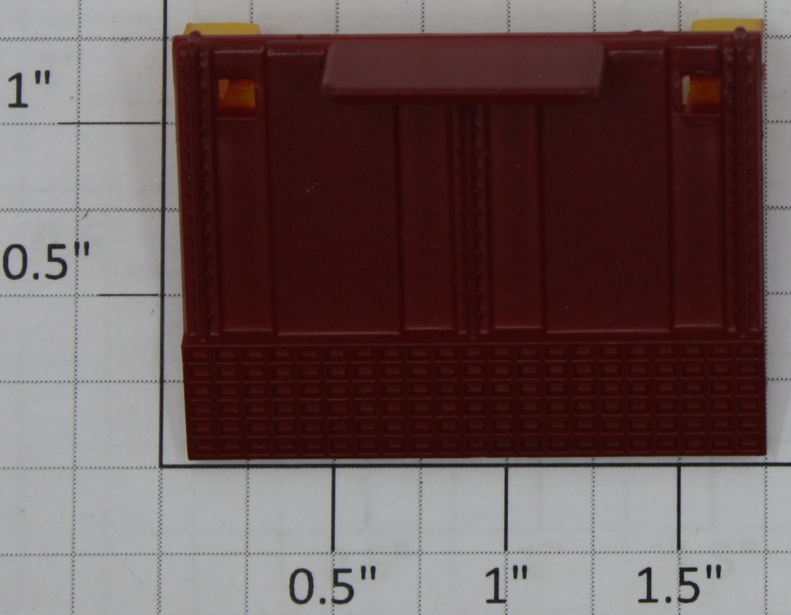 Lionel 19823-24 Ice Car Painted Red Roof Hatch
