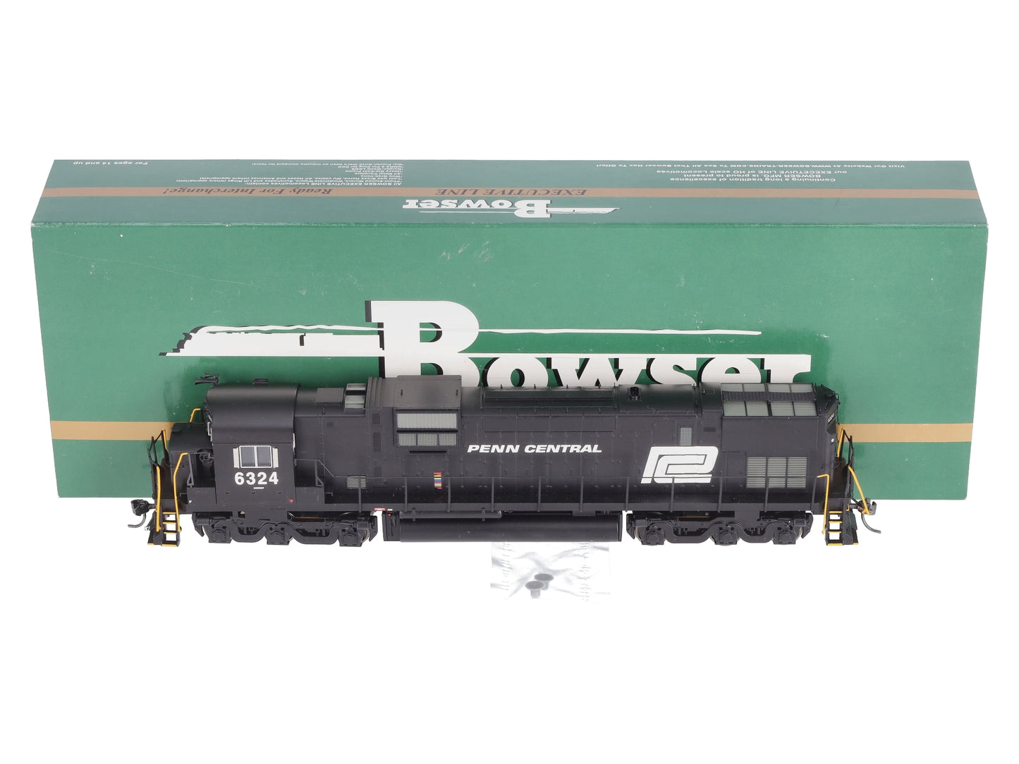 Bowser 23684 HO Penn Central C-630 Diesel Locomotive with DCC & Sound #6324