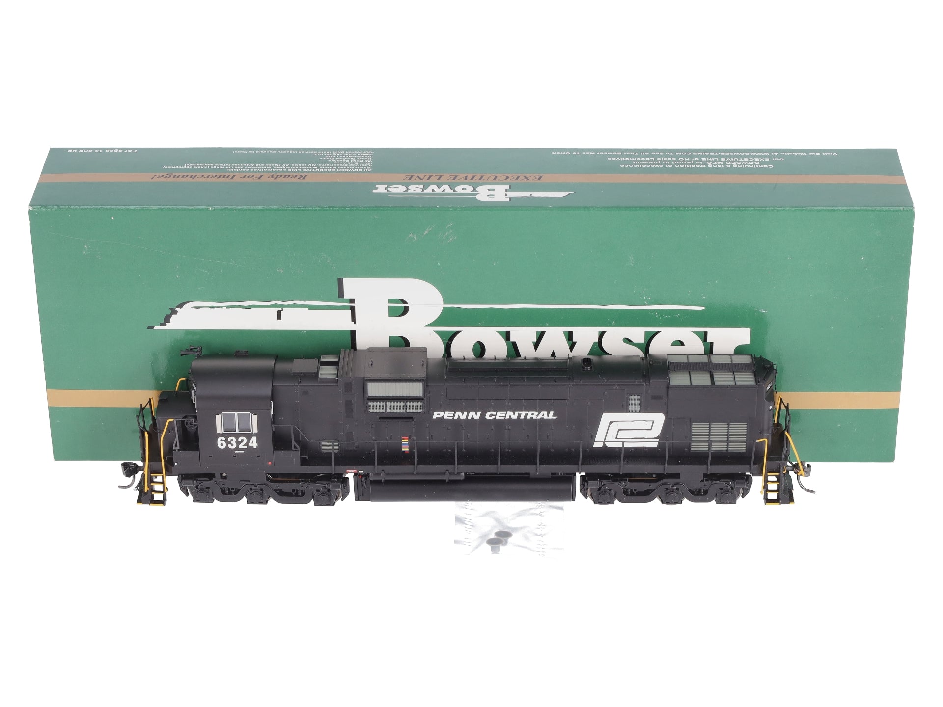 Bowser 23684 HO Penn Central C-630 Diesel Locomotive with DCC & Sound #6324