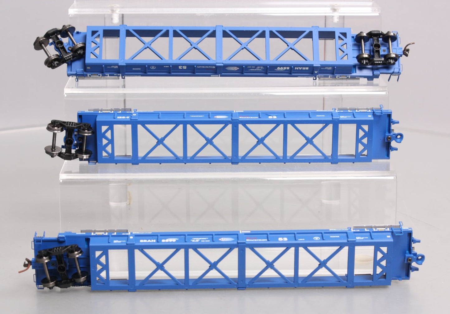 Atlas 20001272 HO Pacer Stack Train Thrall 53' Articulated Well Car #5599