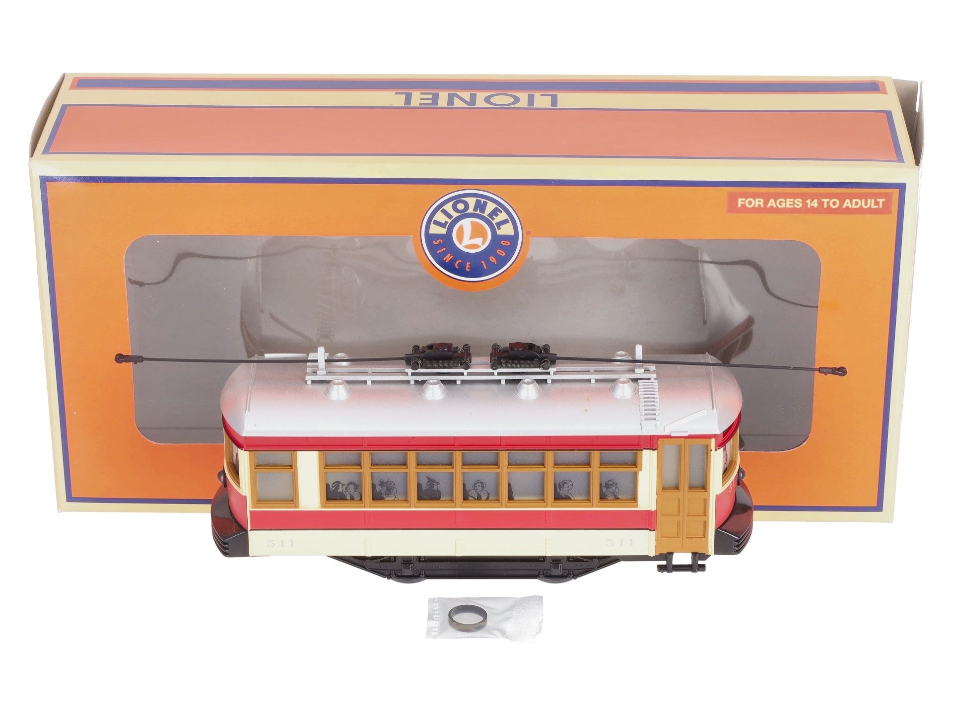 Lionel 6-28438 O Scale Portland Birney Trolley #511