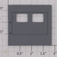 Lionel 19131-14 Gray Lackawanna Baggage Car Door
