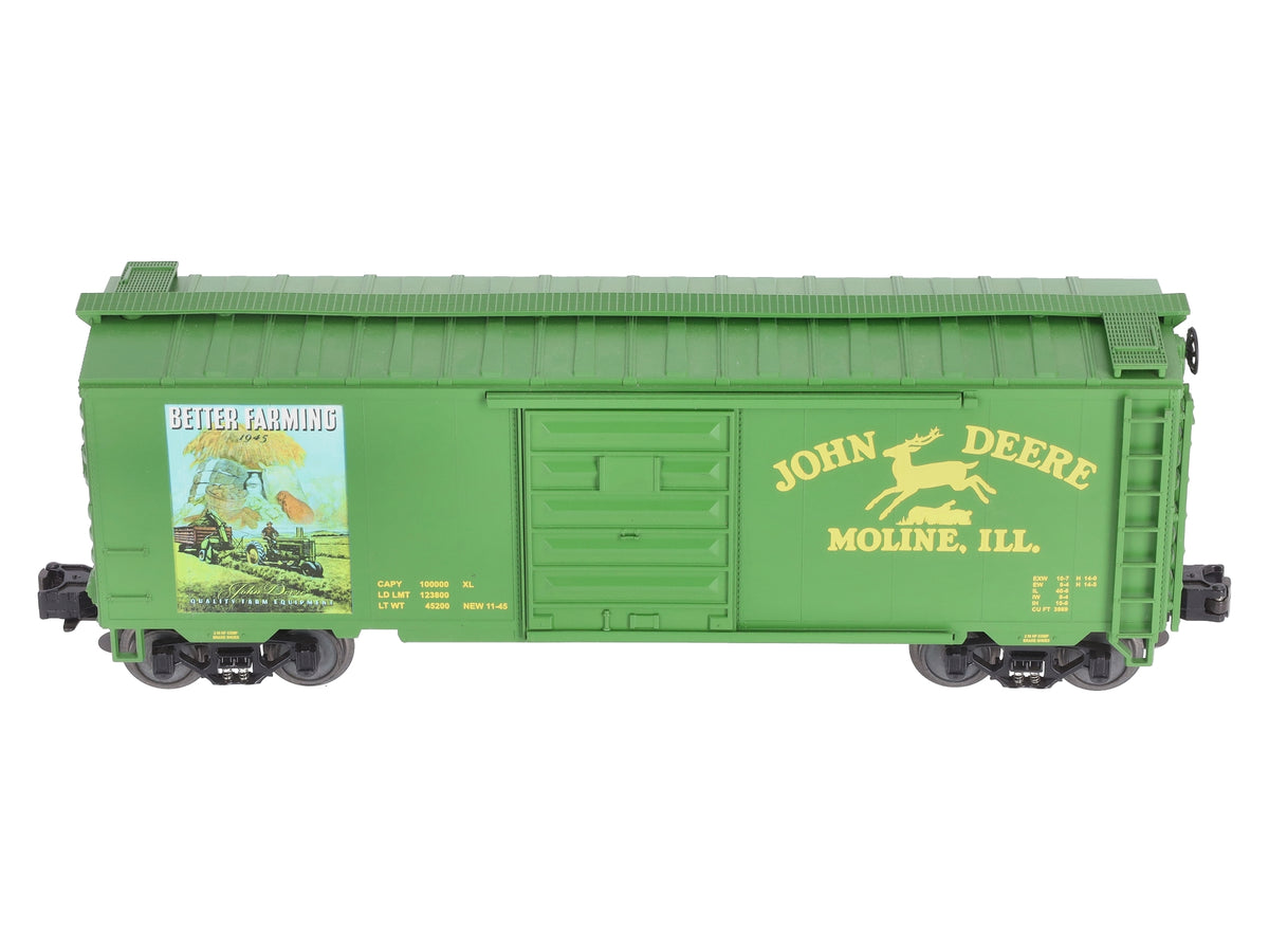 MTH 20-90130A John Deere "Better Farming 1945" 40' Box Car LN/Box