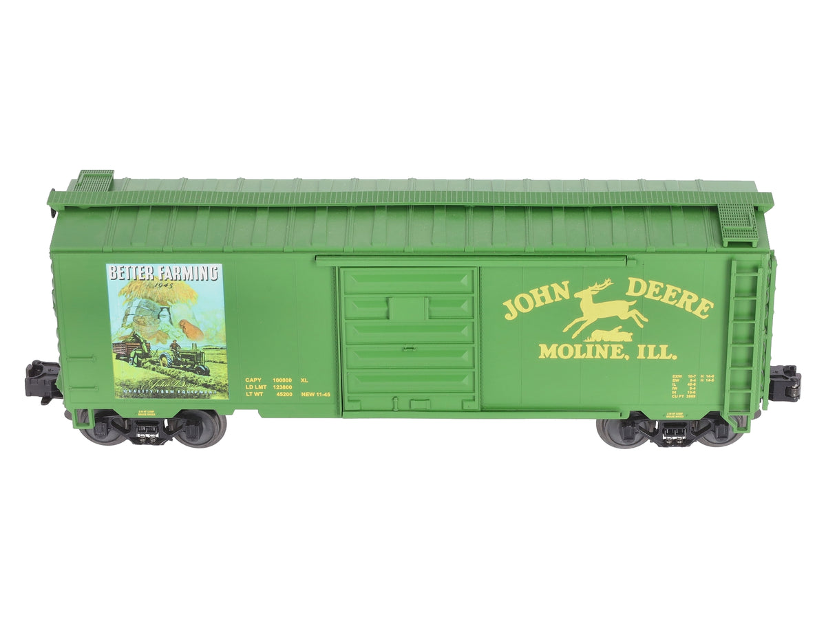 MTH 20-90130A John Deere "Better Farming 1945" 40' Box Car LN/Box