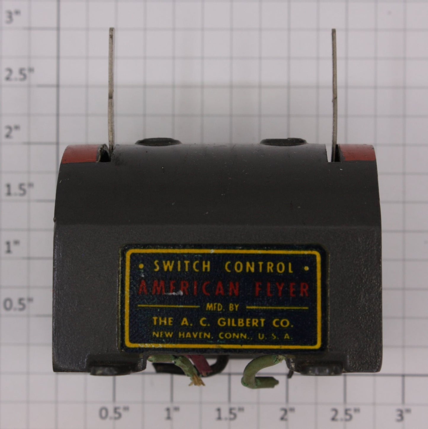 American Flyer AFO-688-1 S Scale Metal Switch Controller without Wires