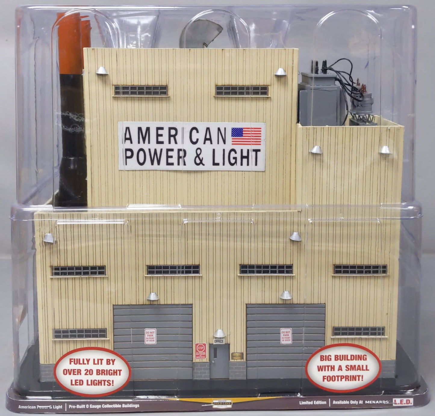 Menards 279-3388 O Gauge American Power & Light Building