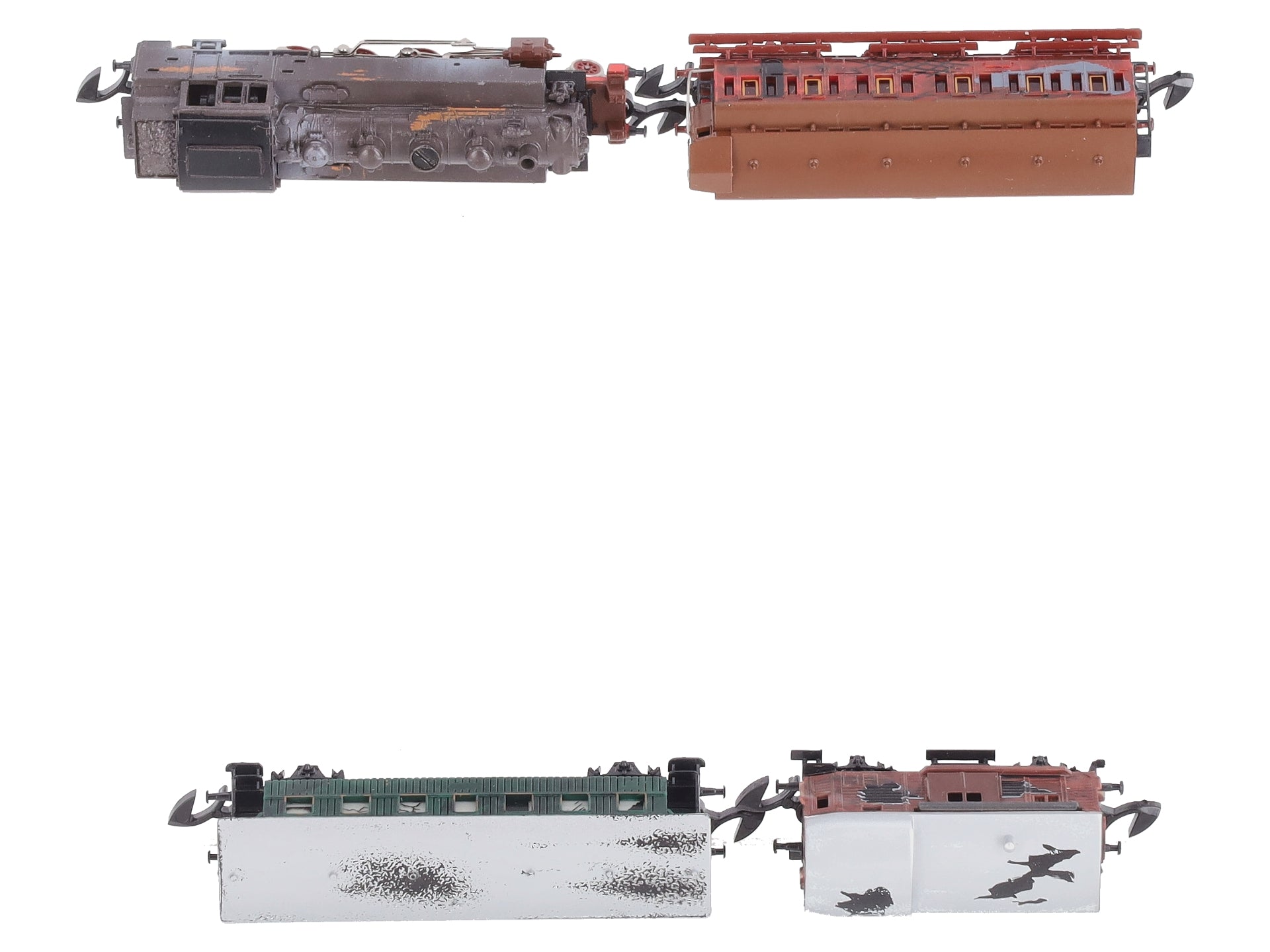 Marklin 8115 Z Starlight Express “Poppa“ Weathered Steam Passenger Train Set LN/Box
