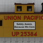 Lionel 22285-2 #25384-Union Pacific Illuminated Caboose Shell
