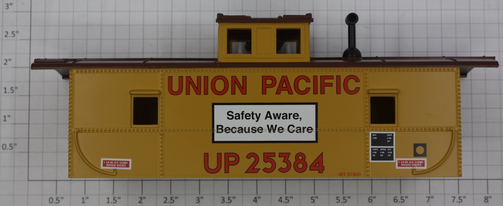 Lionel 22285-2 #25384-Union Pacific Illuminated Caboose Shell