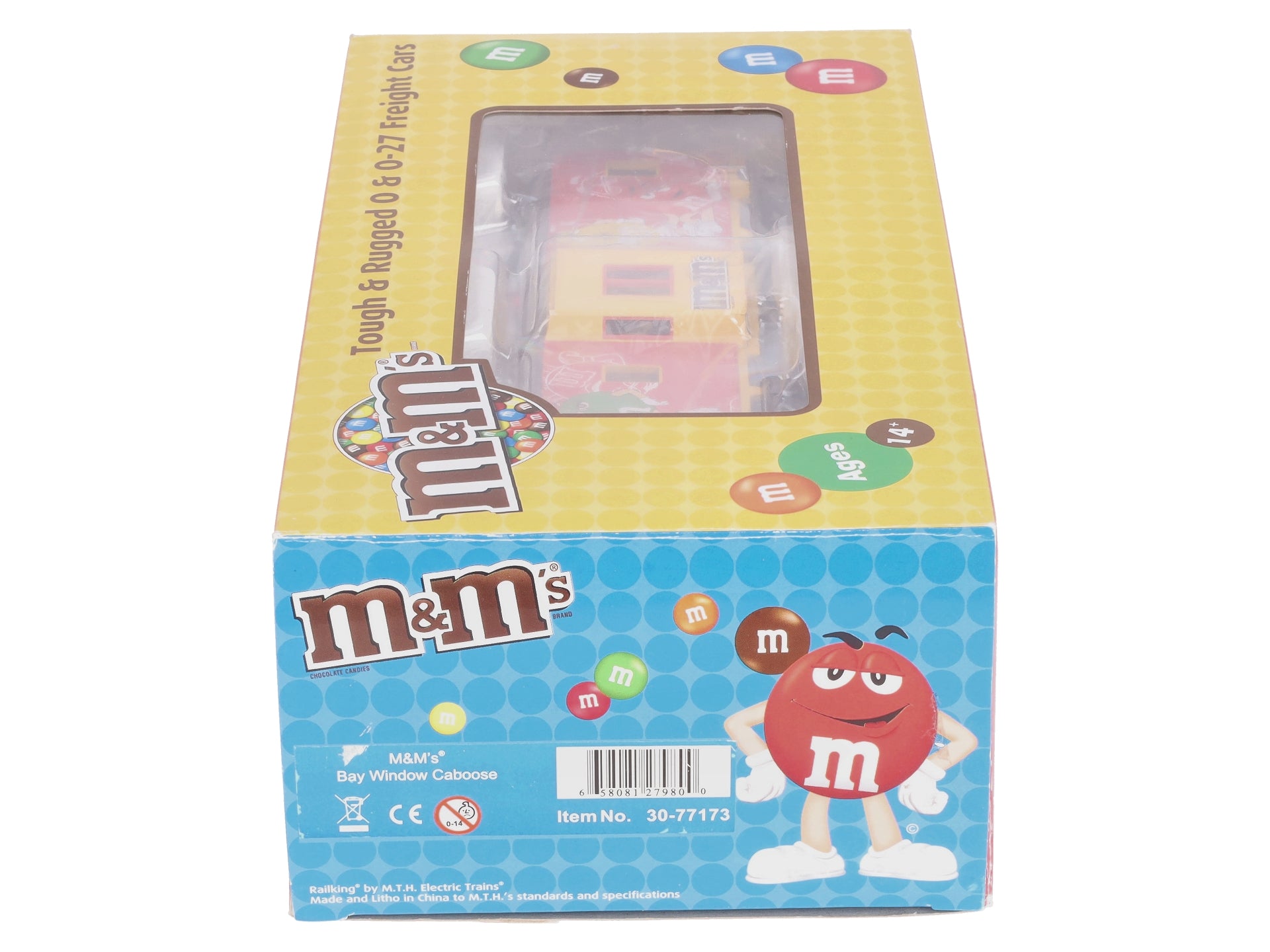 MTH 30-77173 O M&Ms Bay Window Caboose