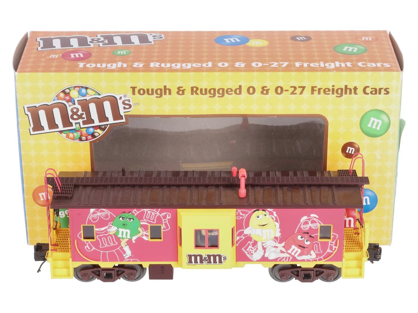 MTH 30-77173 O M&Ms Bay Window Caboose