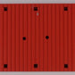 Lionel 22124-2 Red RBBB #68 Flatcar Body