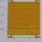 Lionel 19241-12 Yellow Hi-Cube Boxcar Door with Guides