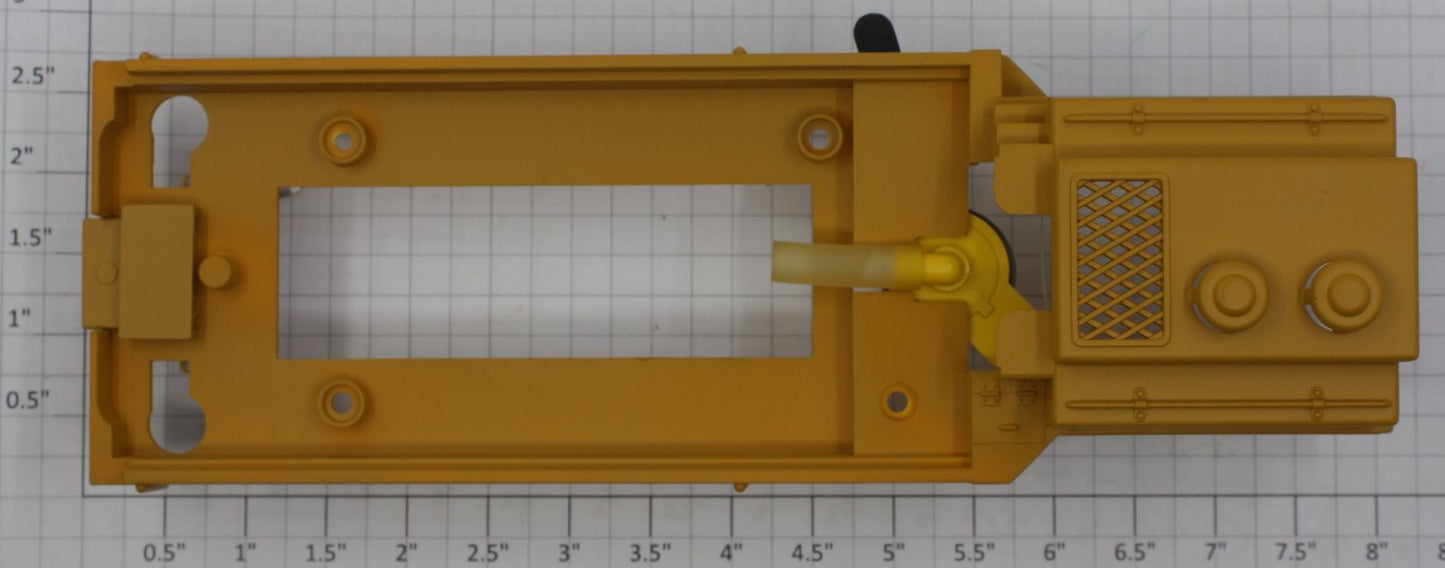 Lionel 26835-7 Dark Yellow Track Cleaning Car Shell