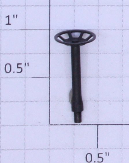 Lionel 2419-23 Complete Brake Wheel and Long Shaft Assembly