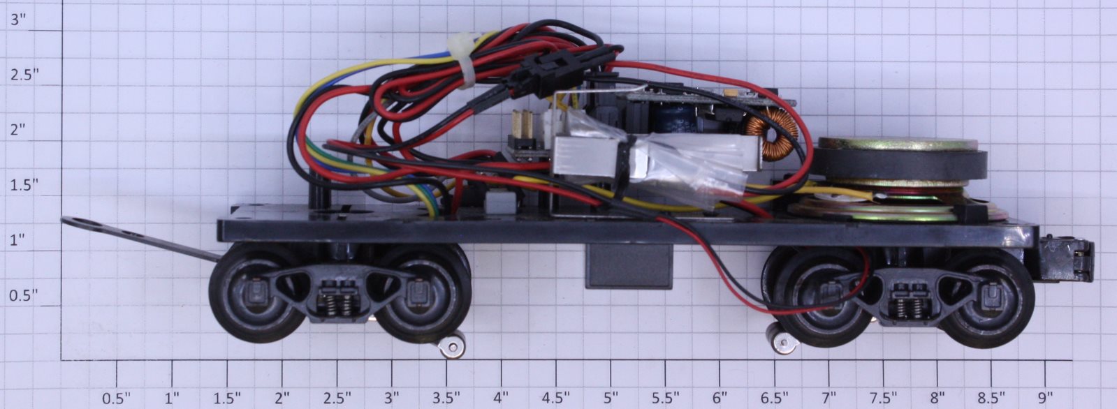 K-Line K3501-E001 Tender Chassis with Trucks