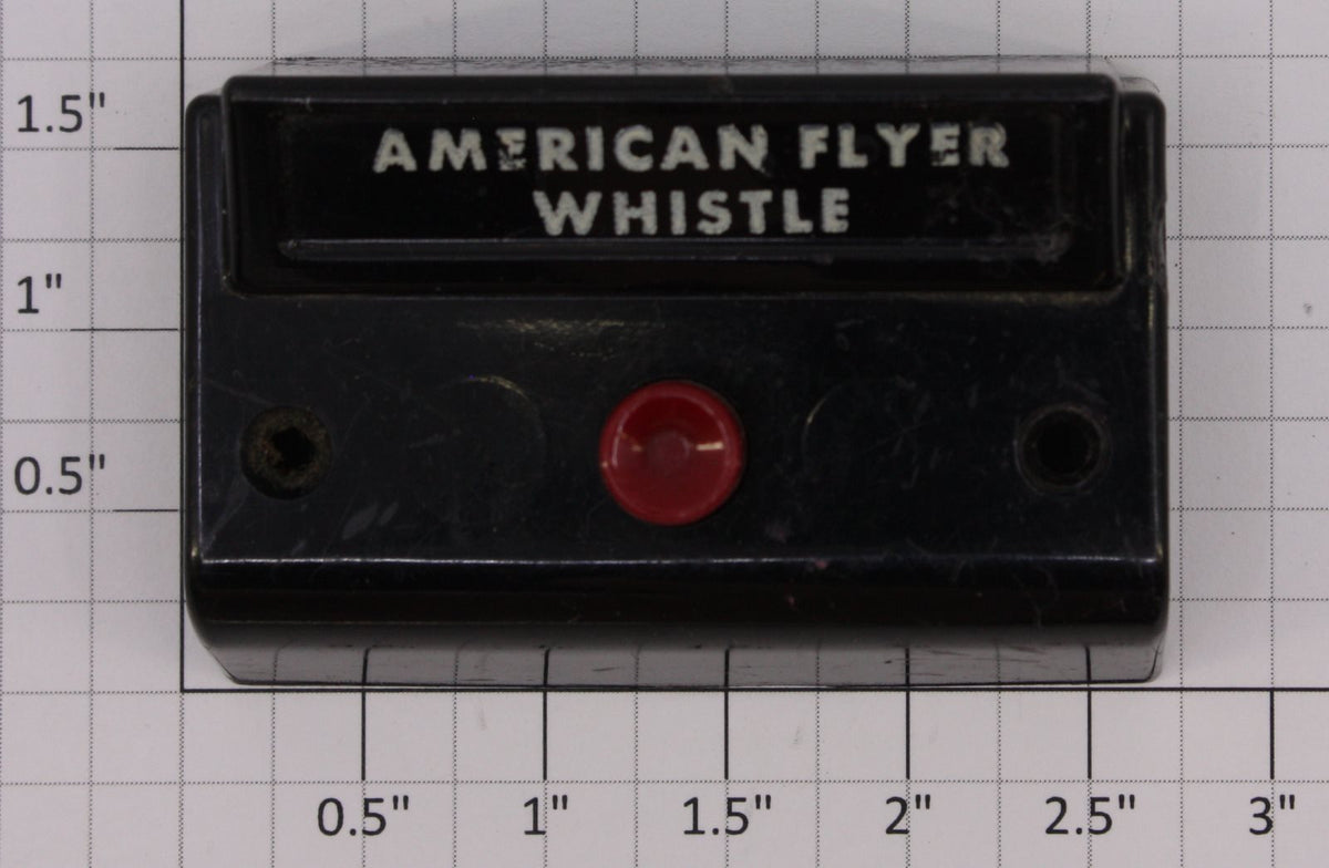 American Flyer XA10961-BC S Gauge Black "Whistle" Switch Control Button w/Claws