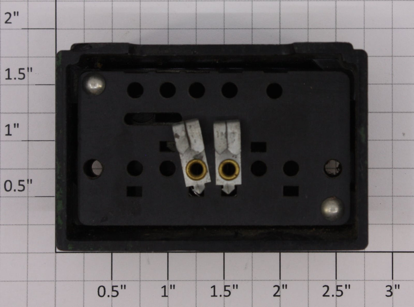 American Flyer XA10961-BC S Gauge Black "Whistle" Switch Control Button w/Claws
