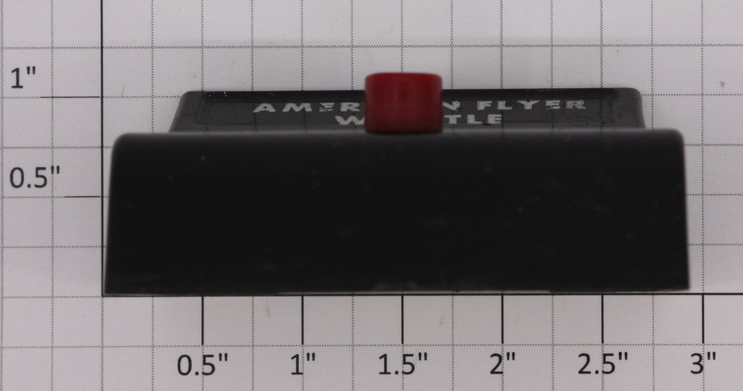 American Flyer XA10961-BC S Gauge Black "Whistle" Switch Control Button w/Claws