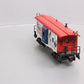 Lionel 6-29727 O Gauge I Love USA Bay Window Illuminated Caboose #1985 LN/Box