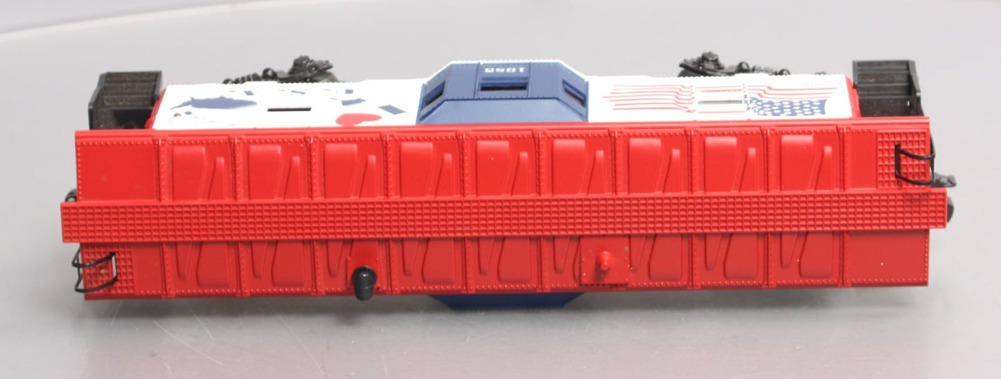 Lionel 6-29727 O Gauge I Love USA Bay Window Illuminated Caboose #1985 LN/Box