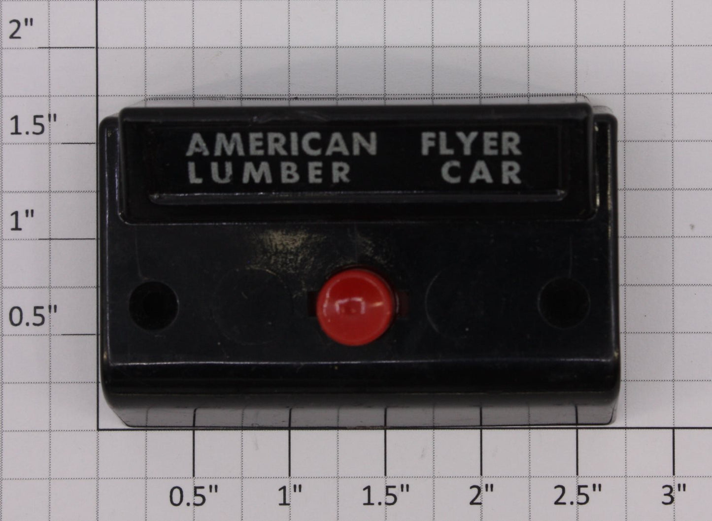 American Flyer XA10961-L S Gauge "Lumber Car" Control Button