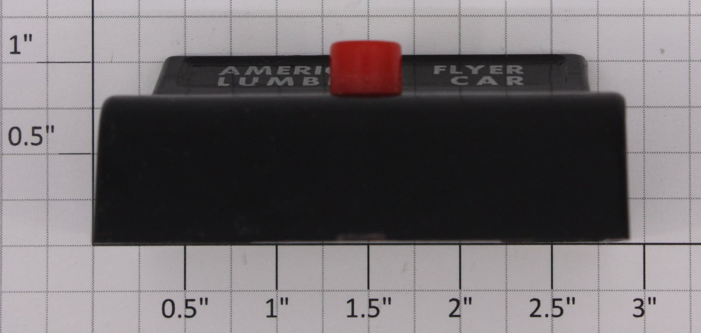 American Flyer XA10961-L S Gauge "Lumber Car" Control Button