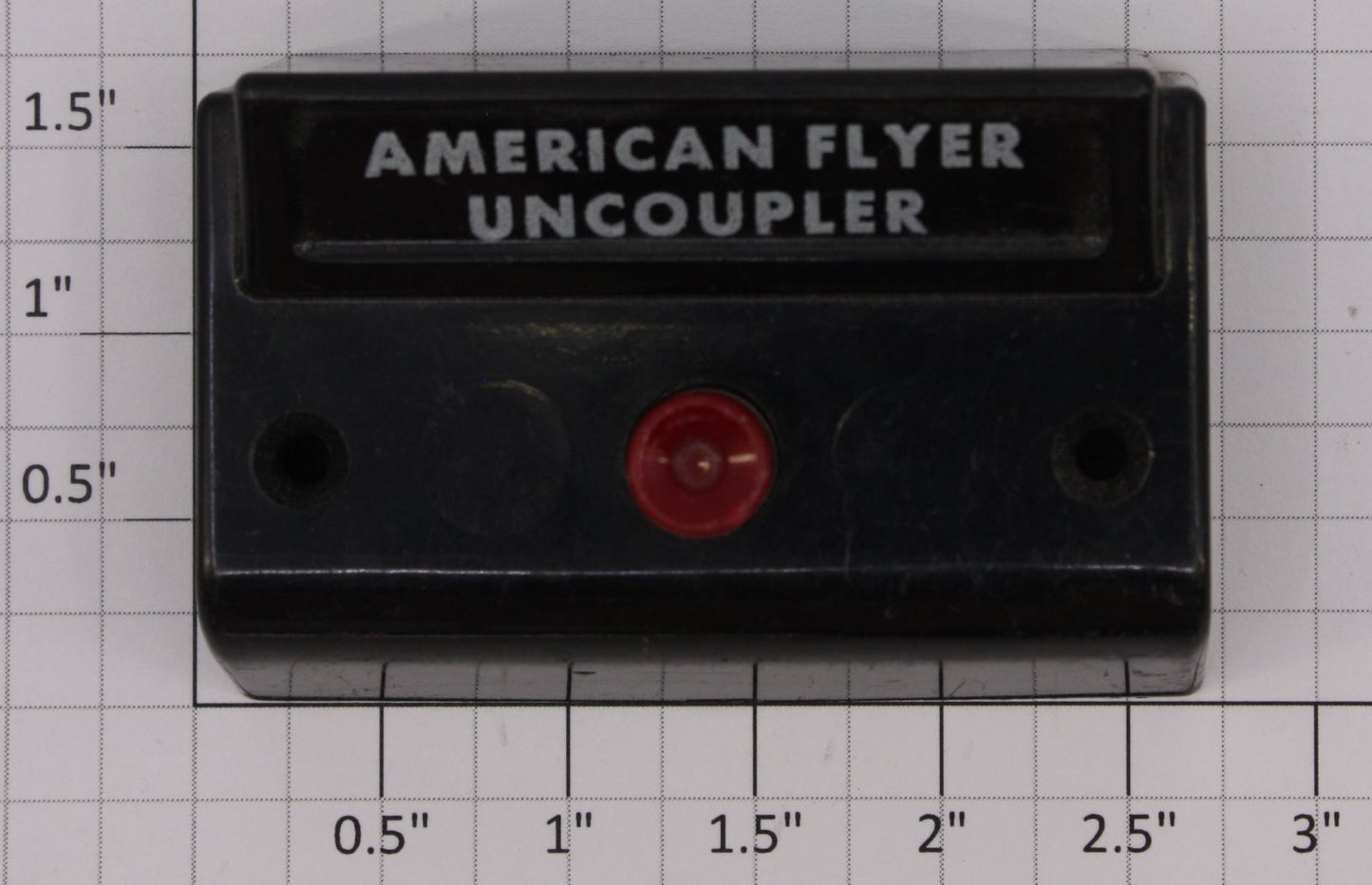 American Flyer XA10961-D S Gauge Black "Uncoupler" Control Switch