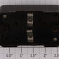 American Flyer XA10961-4 S Scale Brown w/ White Print & Red Control Button