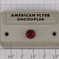 American Flyer XA10961-DW S Gauge White "Uncoupler" Control Switch