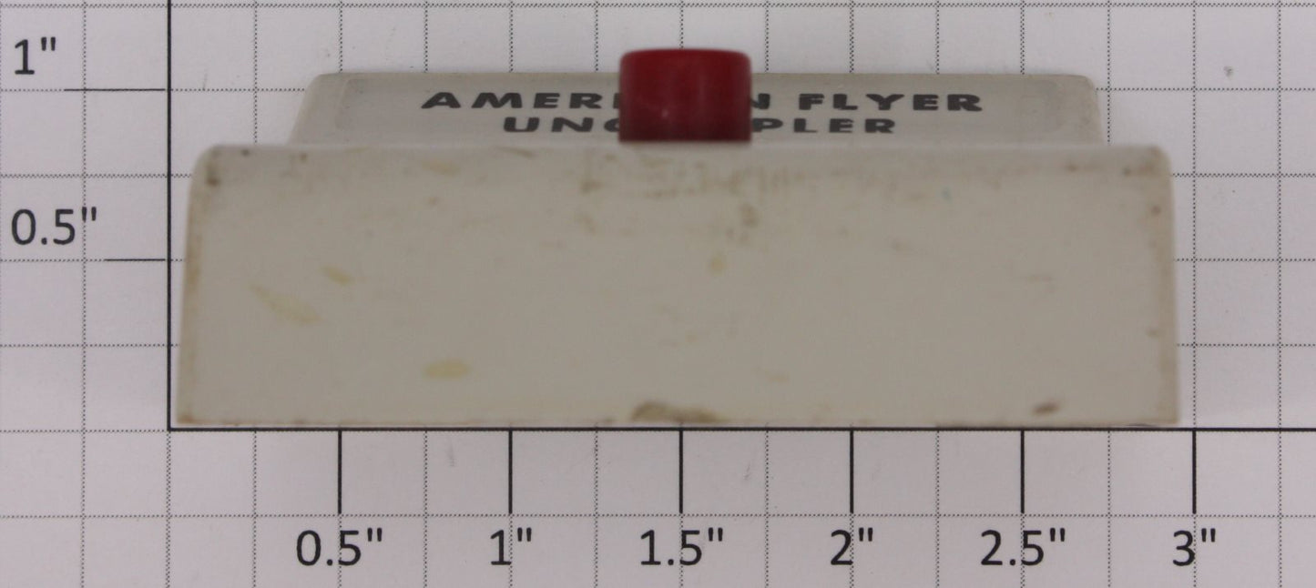 American Flyer XA10961-DW S Gauge White "Uncoupler" Control Switch
