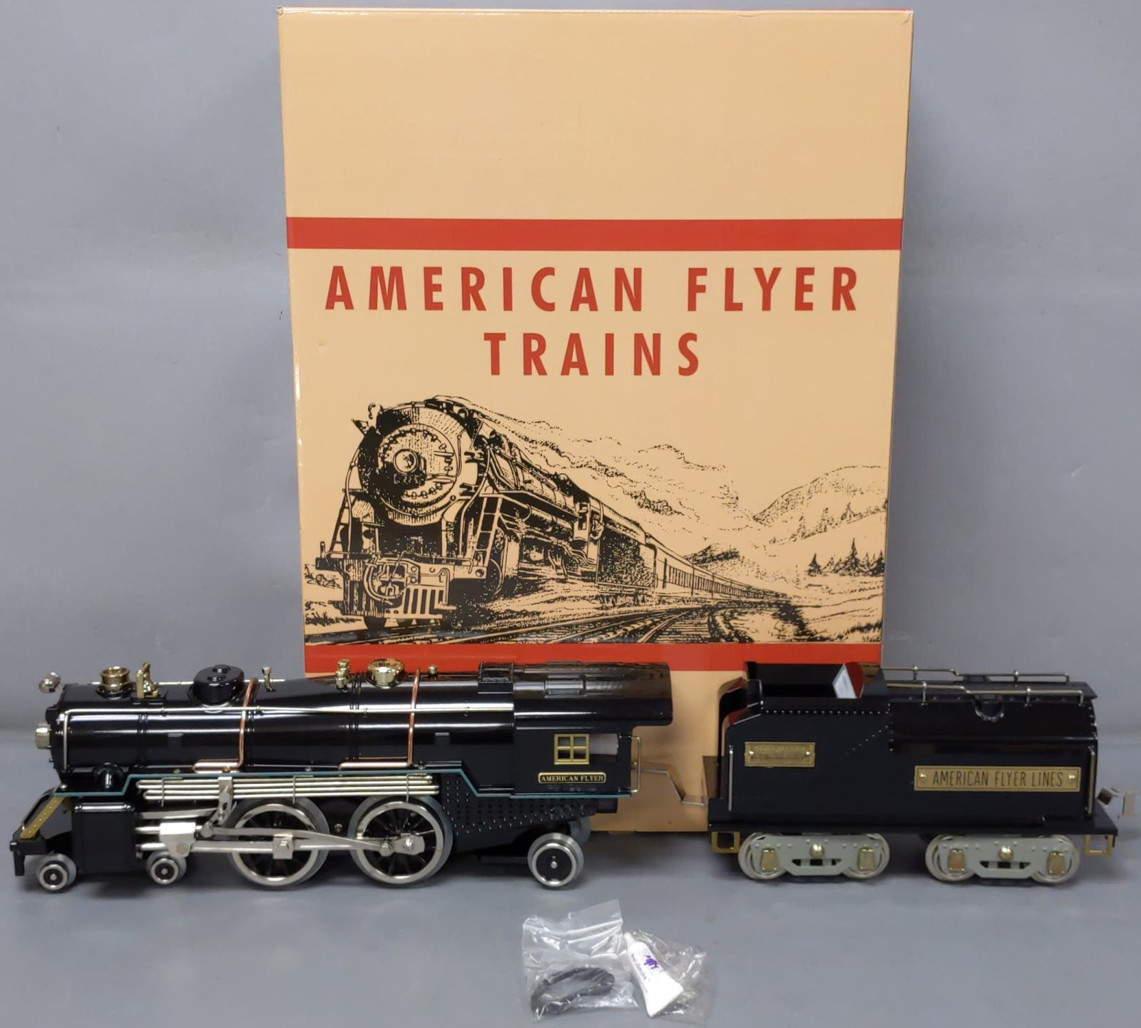 MTH 11-1020-1 Std Lionel Corp AFL Tinplate 4696 Steam Engine & Tender w/PS2 NIB