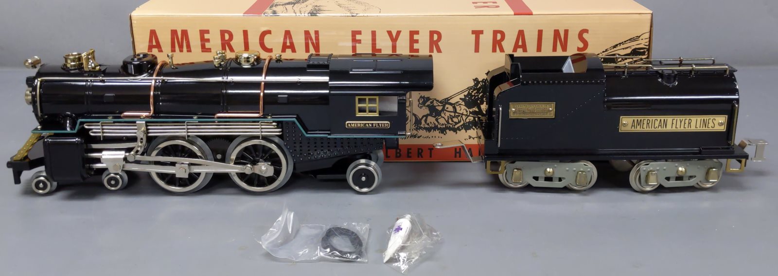 MTH 11-1020-1 Std Lionel Corp AFL Tinplate 4696 Steam Engine & Tender w/PS2 NIB